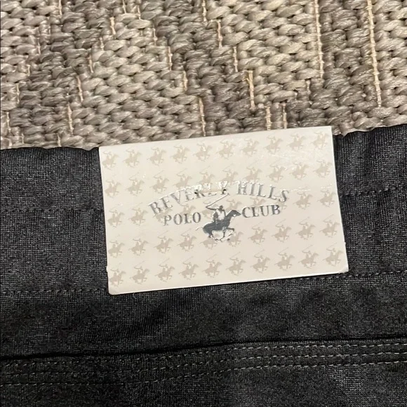 Beverly Hills Polo Club Black Capris Pants Size Large - Picture 9 of 10